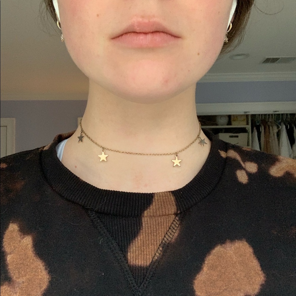 Gold Star Necklace